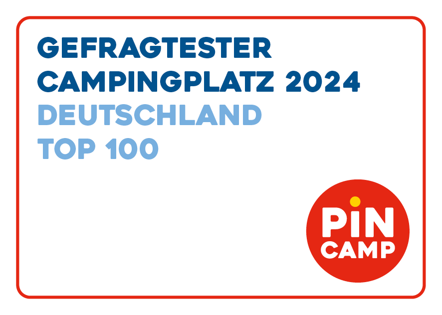 2024 Top 100 Auszeichnung beliebtester Campingplatz Deutschland