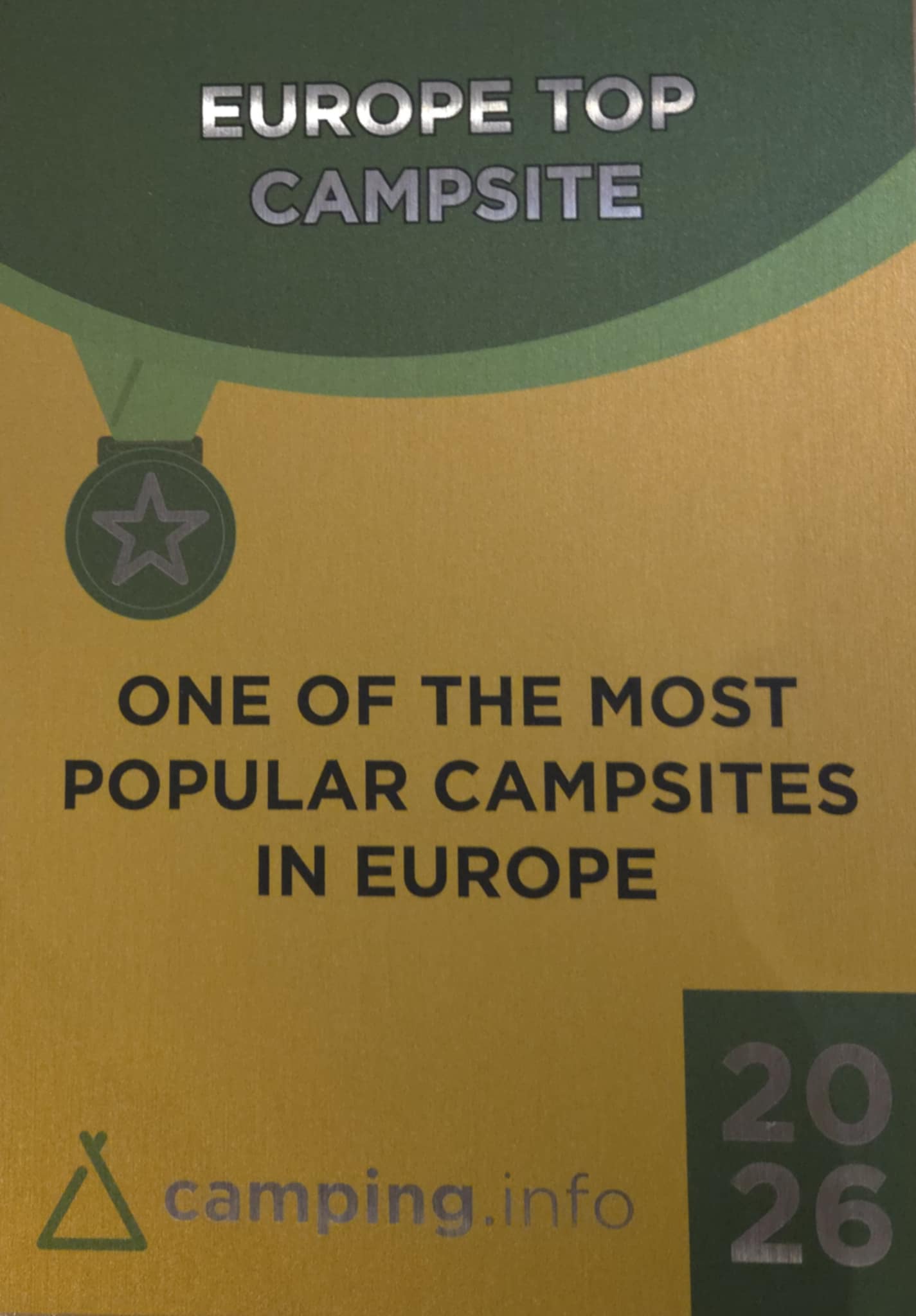 Most popular campsite 2026